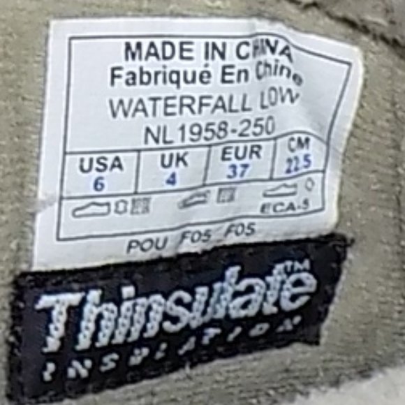 Sorel Waterfall low suede waterproof boot EU37 US6 - Picture 10 of 11